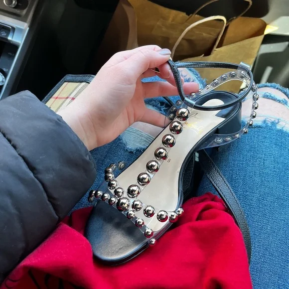 Black Christian louboutin faridaravie 25mm size 36 - Picture 2 of 6